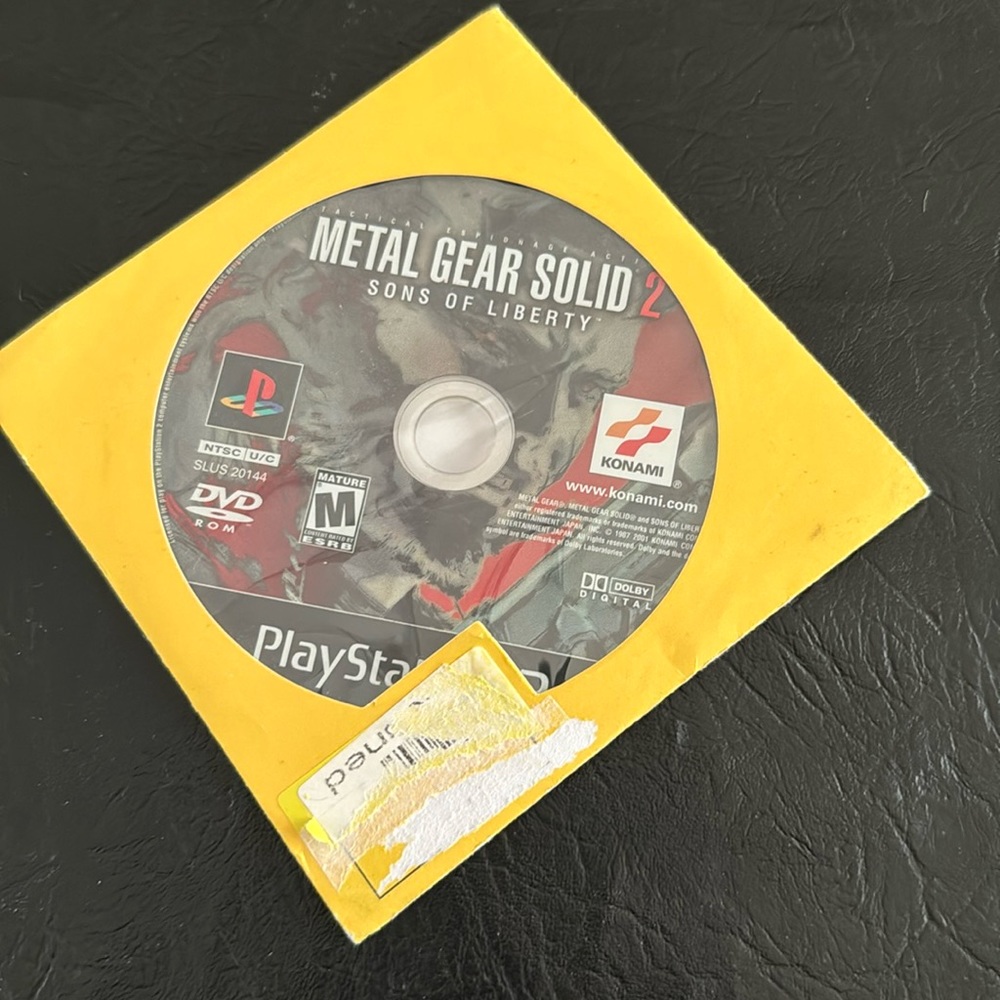 PS2, Pre-owned, Metal Gear Solid 2